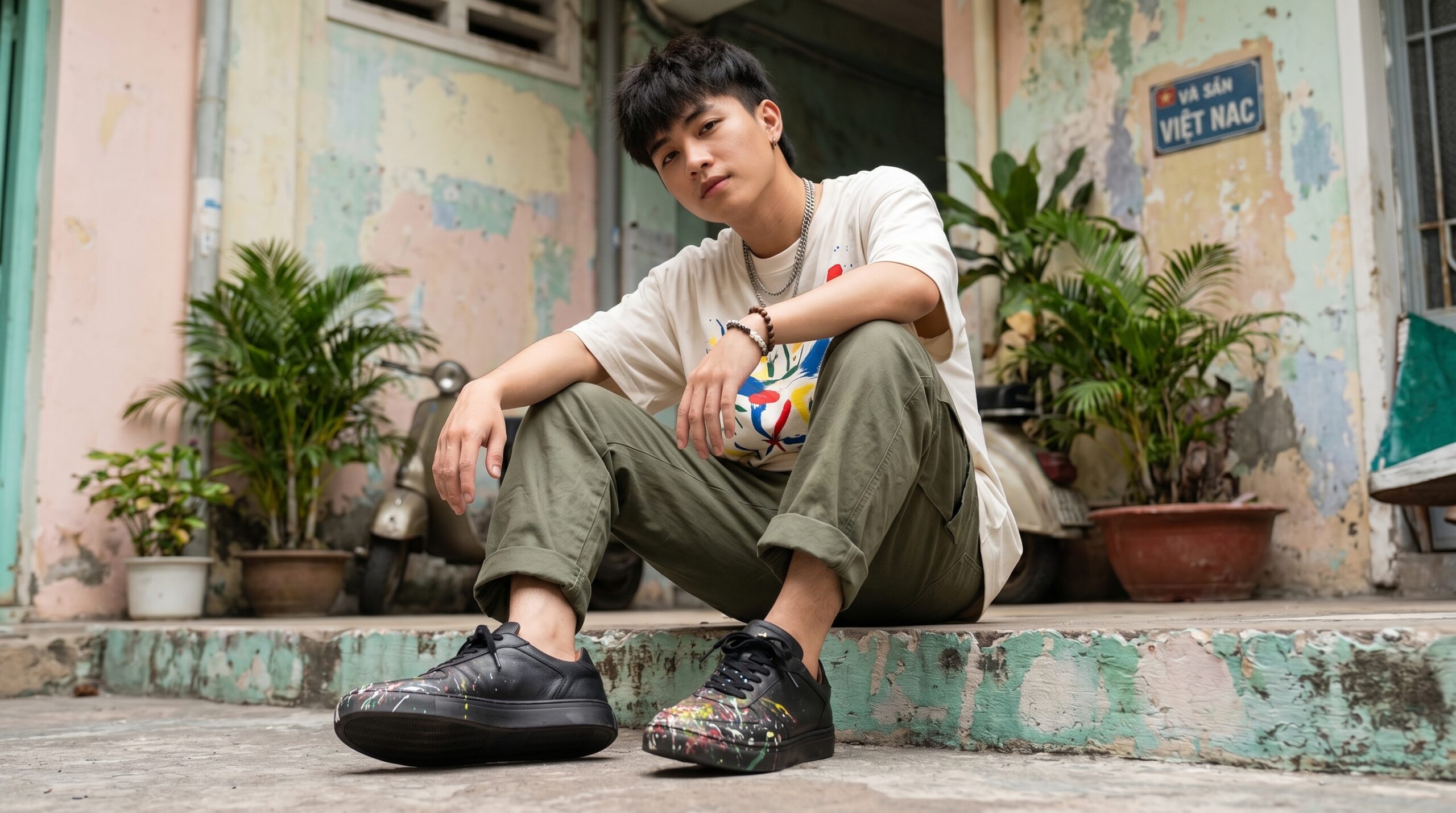 SNKR 11 (Paint Drop Version) - Ảnh 7