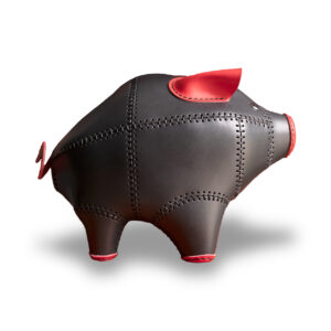 Piggy Bank - Ống Heo Da Thật