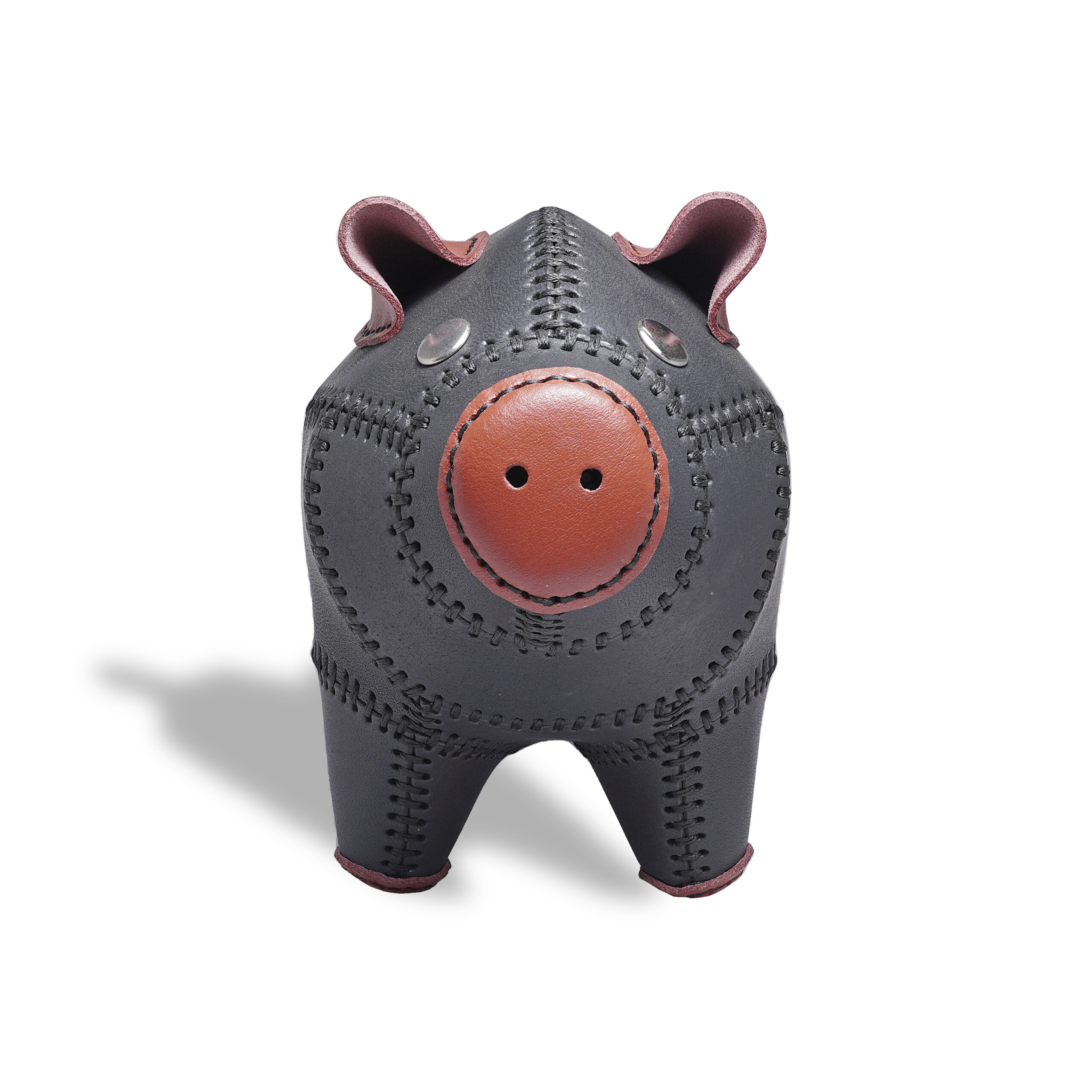 Piggy Bank Mini – Ống Heo Da Thật - Ảnh 2