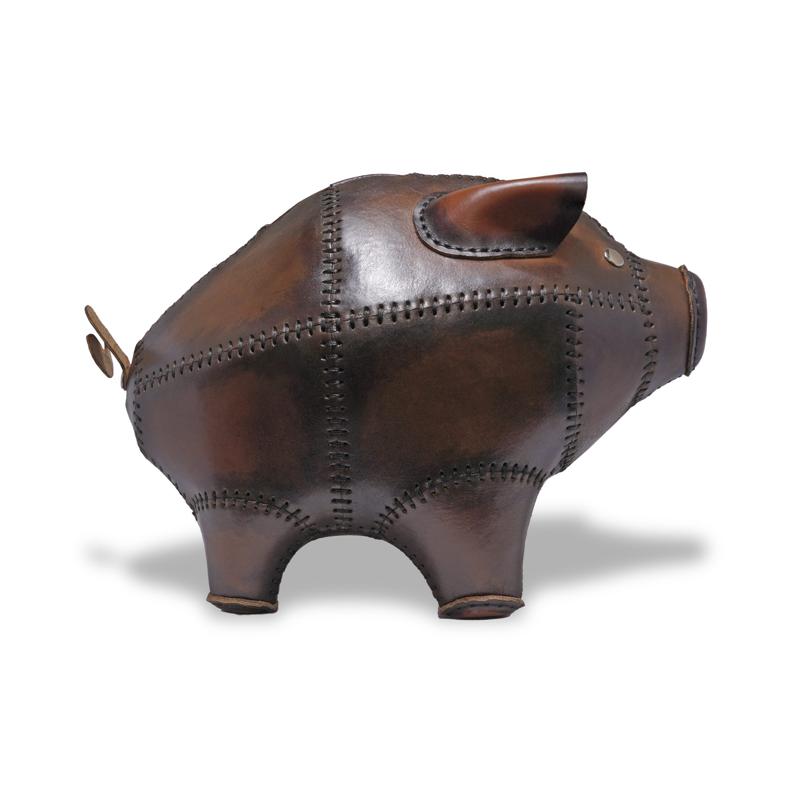 Piggy Bank – Ống Heo Da Thật