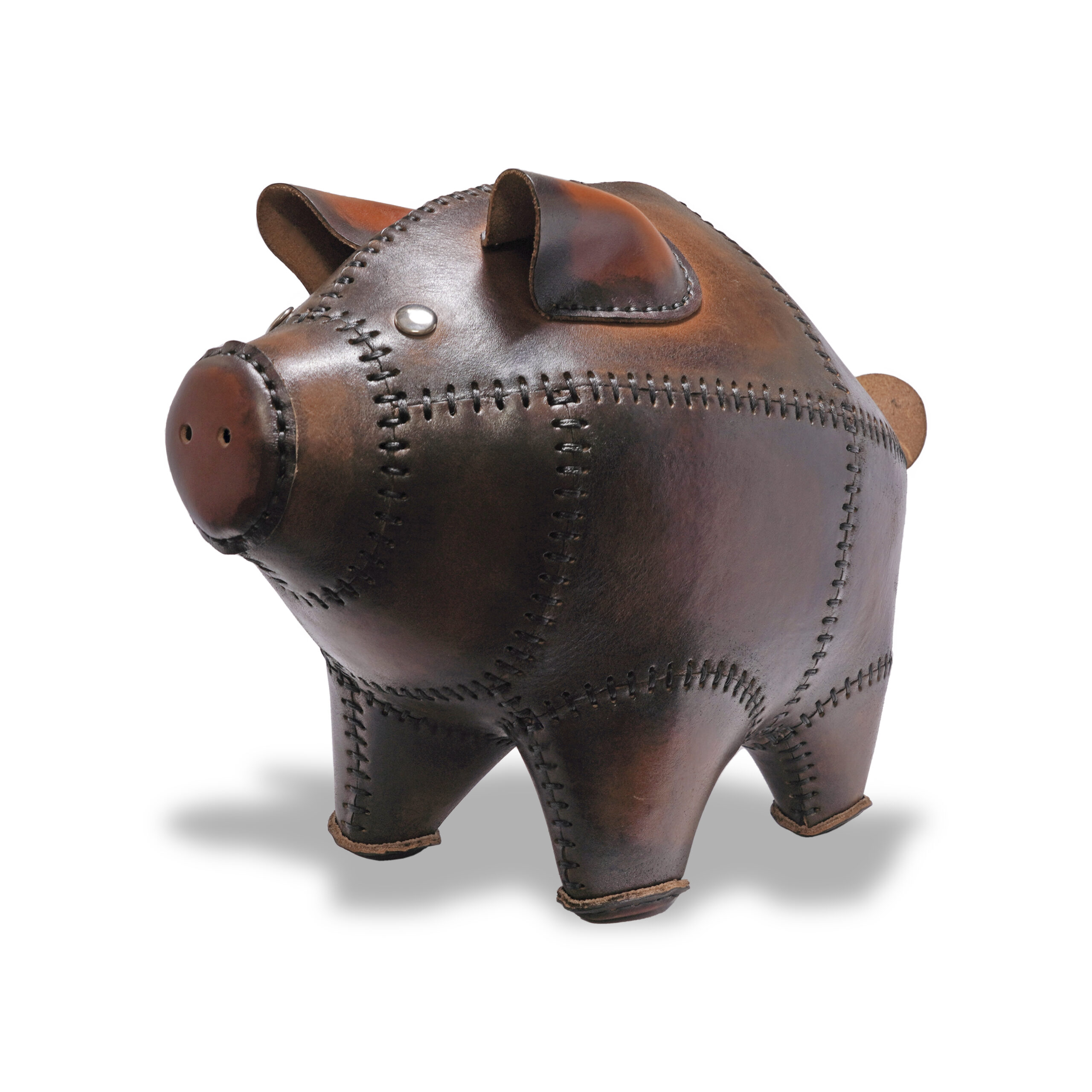Piggy Bank – Ống Heo Da Thật - Ảnh 3