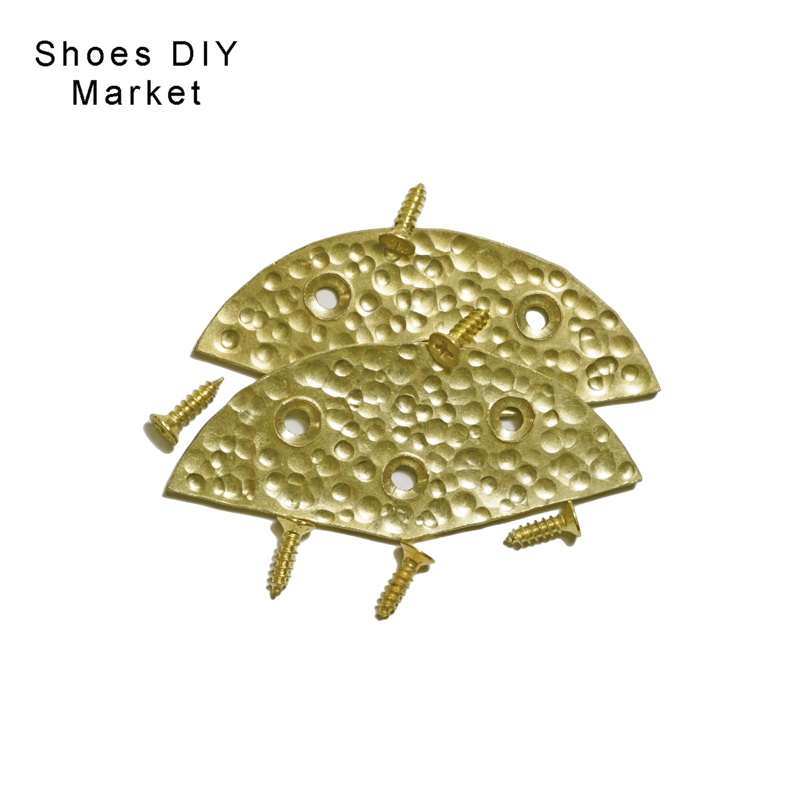 Metal Toe Tap – Hammered Pattern