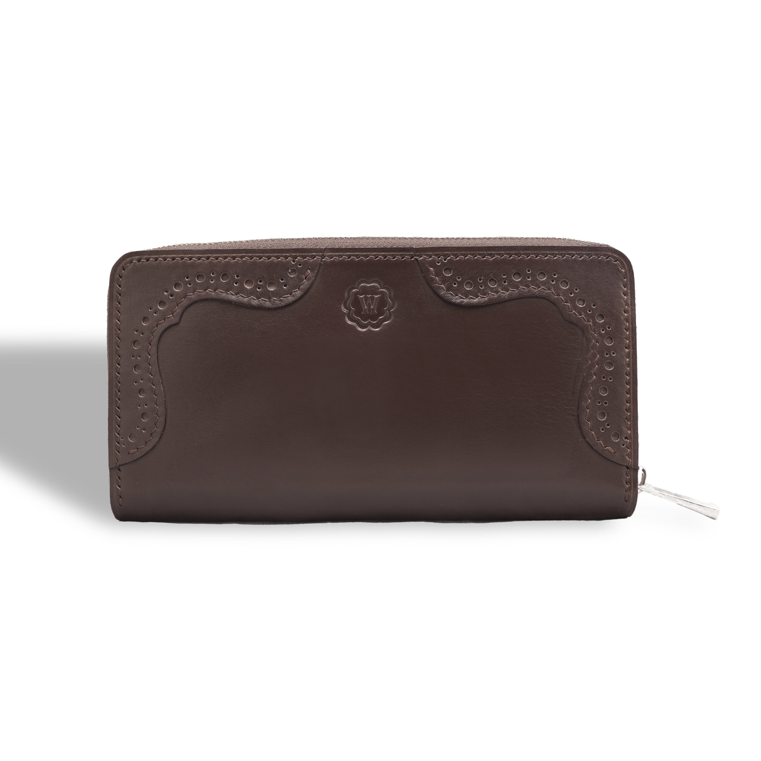 Brogues Long Wallet - Handmade - Ảnh 5