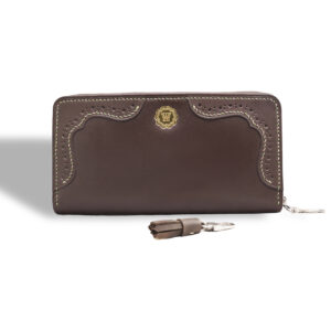 Brogues Long Wallet - Handmade