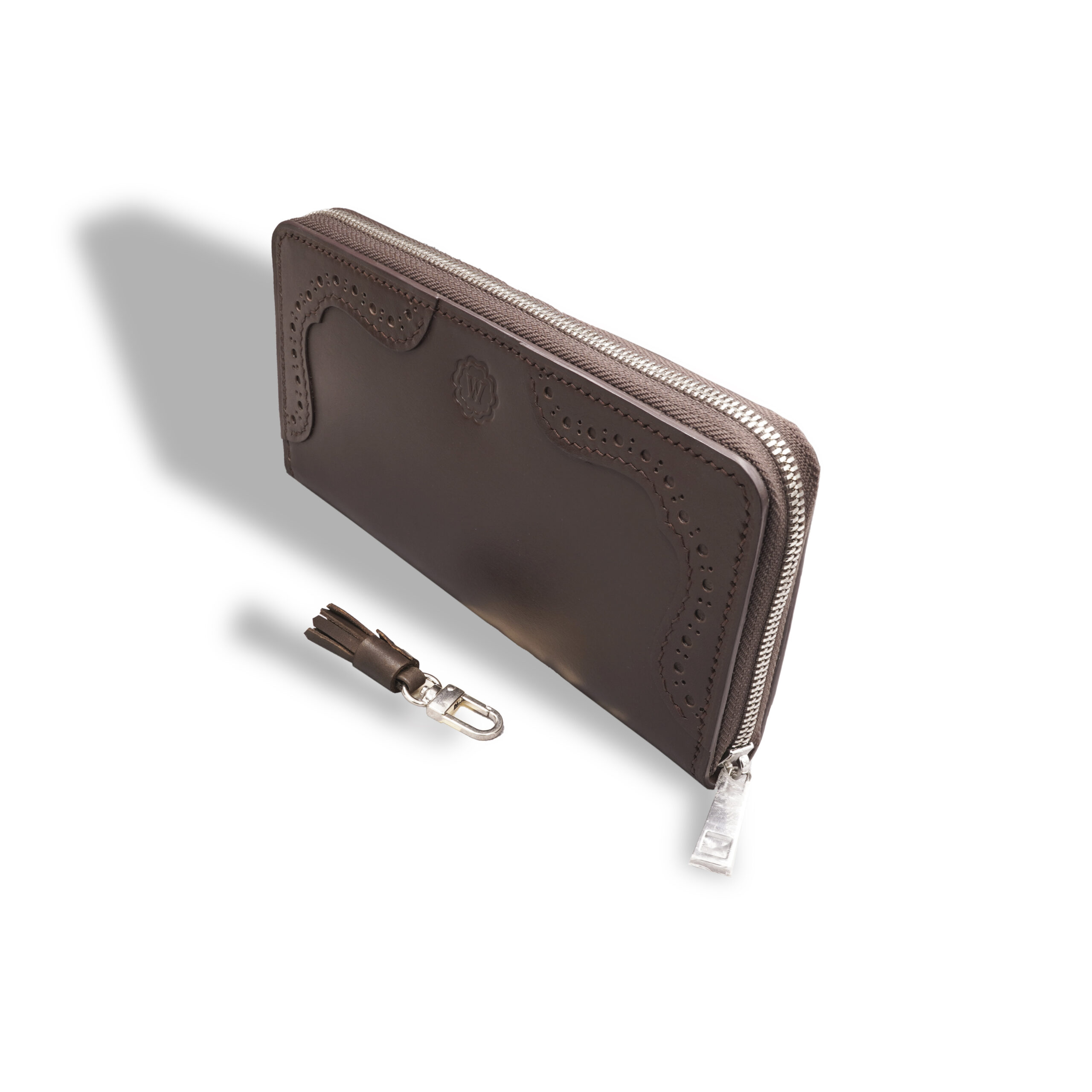 Brogues Long Wallet - Handmade - Ảnh 6