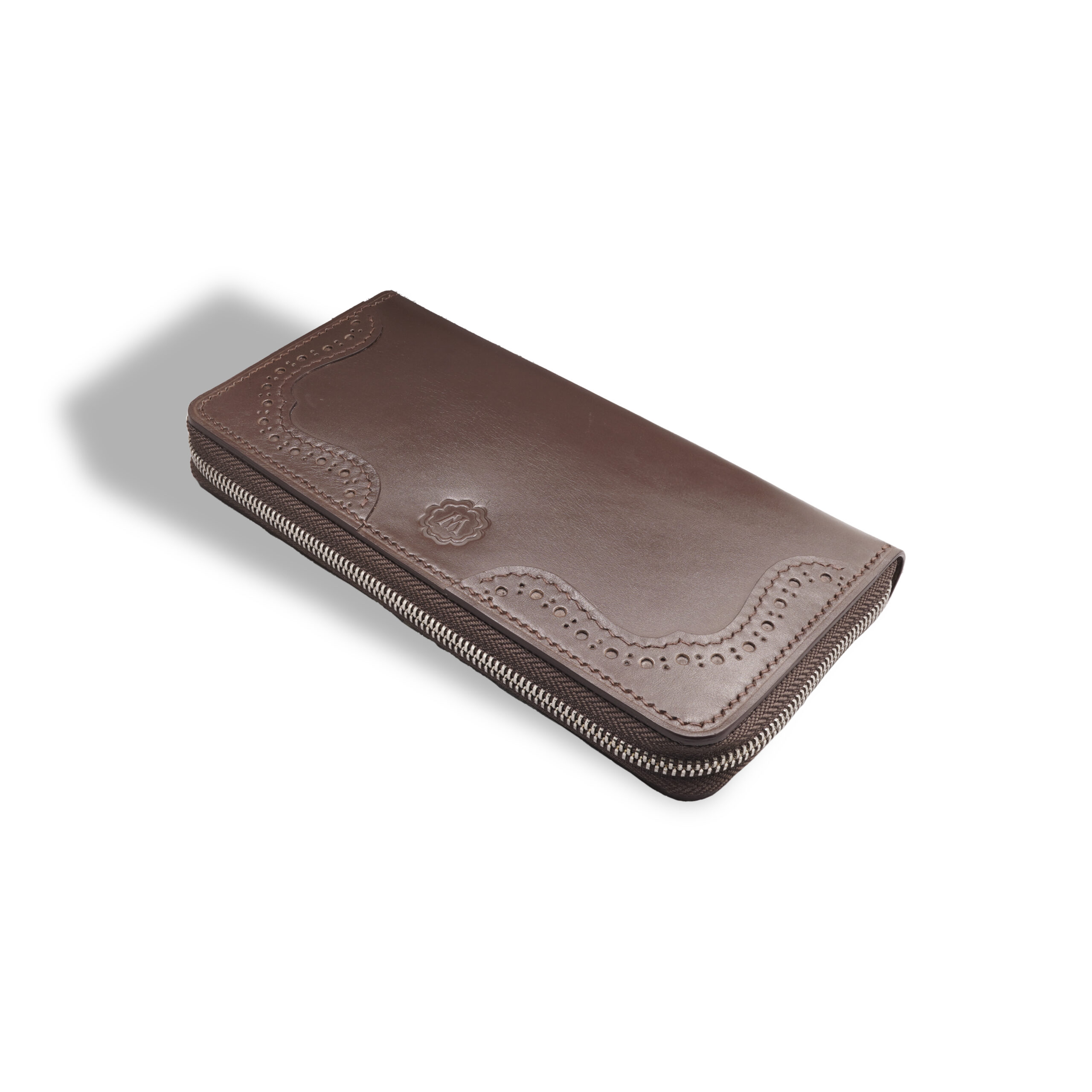 Brogues Long Wallet - Handmade - Ảnh 7